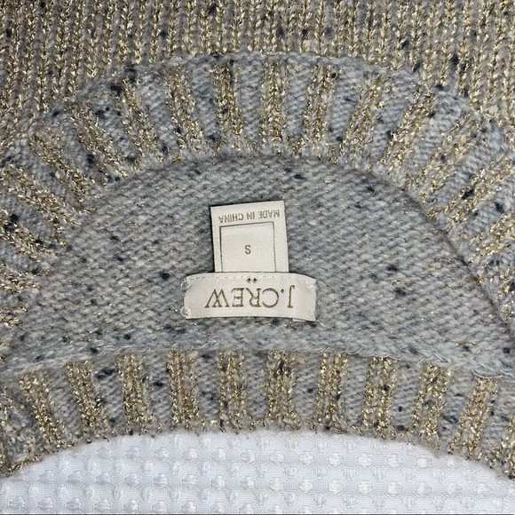 J Crew Champagne Crew Neck Sweater - Picture 3 of 6